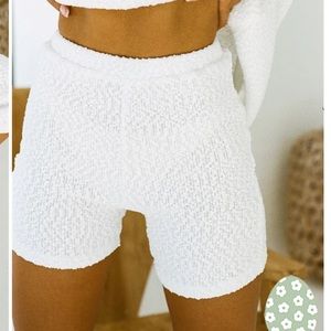 White bike shorts Sabo skirt